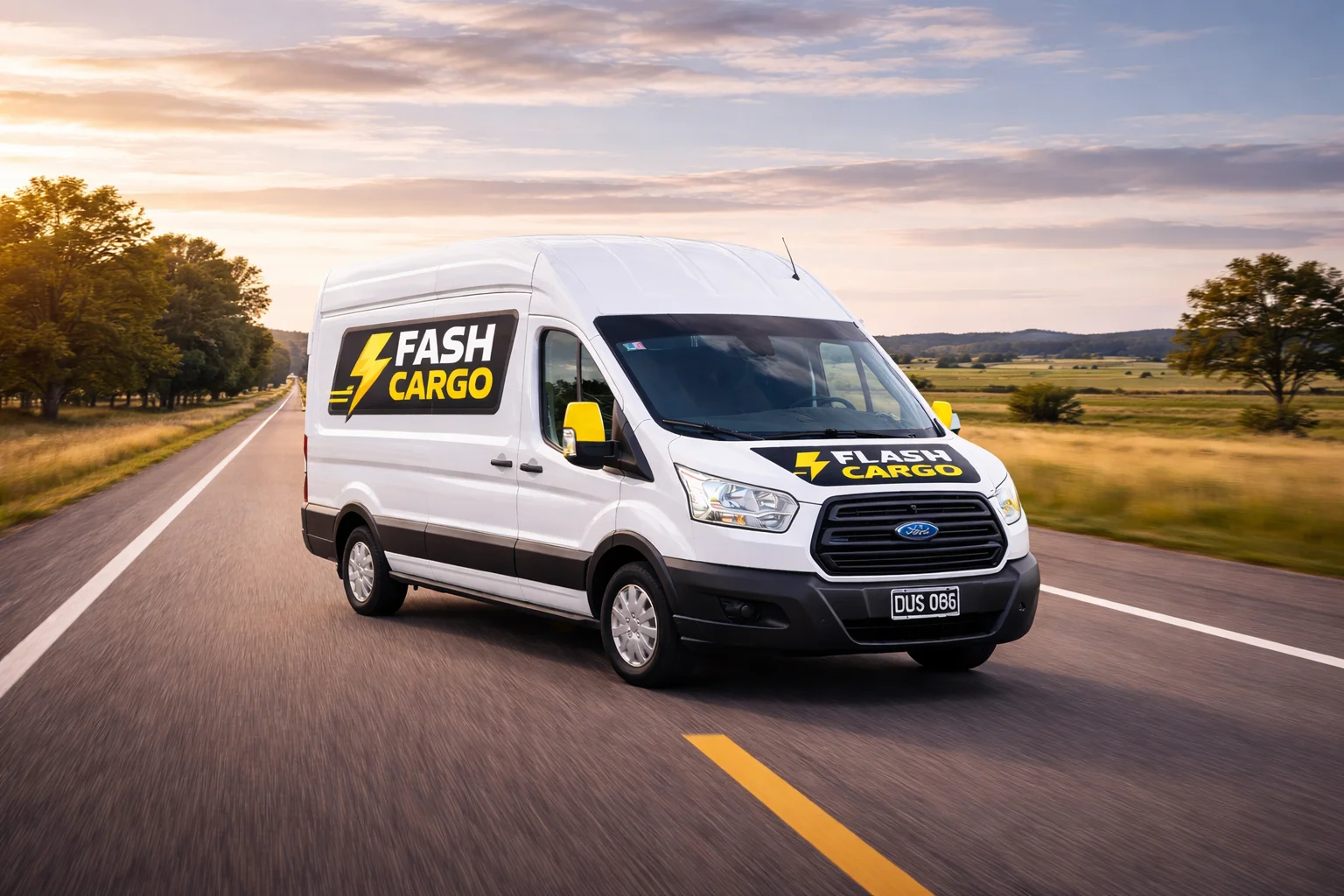 Camión Flash Cargo en ruta